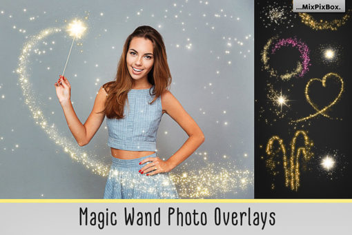 Magic Wand Photo Overlays