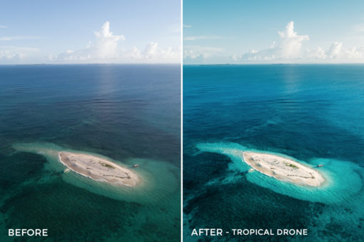 Tropical Drone - Jackson Groves Lightroom Presets - FilterGrade